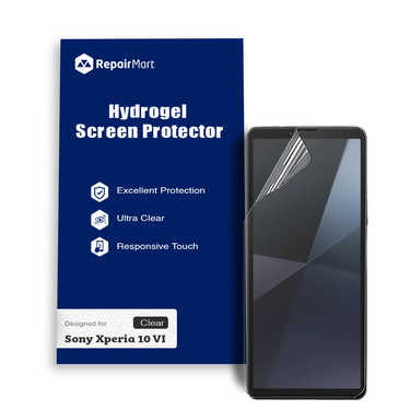 Sony Xperia 10 VI Compatible Premium Hydrogel Screen Protector With Full Coverage Ultra HD